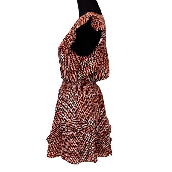 NEW RAMY BROOK NY Deco Rose Striped Jessie Mini Dress Size S - Picture 5 of 10